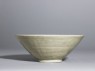 Greenware bowl with inscription (side)
