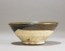 Black ware bowl with stripes (side)