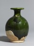 Green-glazed ewer (side)