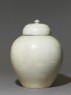 White ware jar (side)