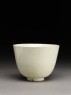 White ware cup (oblique)