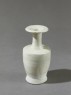 Miniature white ware vase (oblique)