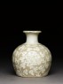 Cizhou type jar with floral decoration (side)
