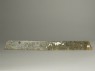 Ceremonial blade in imitation of a reaping knife (back)