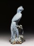 Blue Bizen ware figure of a phoenix (side)