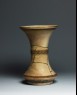 Satsuma vase with geometric borders (side)