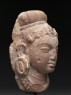 Female head with headdress (side)