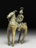 Figure of a deity or warrior-hero on a horse (oblique)