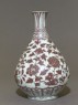 Vase with floral decoration (side)