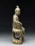 Seated figure of a bodhisattva (side)