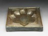Tray or table top inscribed with good wishes (oblique)