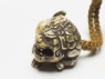 Netsuke in the form of a shishi, or lion dog (oblique)