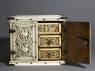 Ivory cabinet (oblique, open)