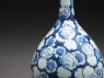 Bottle with stylized snowflakes (detail)