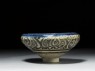 Bowl with lotus blossom (side)