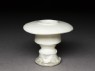 Cizhou type cup stand with white glaze (oblique)