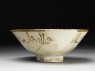 Bowl with human-faced sun (side)