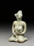 Greenware figure of mother and child (side)