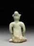 Greenware figure of mother and child (back)