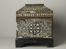 Casket with geometric and foliate decoration (side)