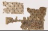 Textile fragment with fleurs-de-lys (with EA1984.103.a)