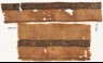 Textile fragment with band of Z-shapes and squares (with EA1984.521.a)