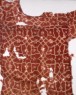 Textile fragment from a child's tunic, with interlacing tendrils and flowers (detail)