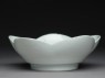Lobed bowl with butterflies (side)