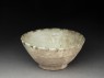 Bowl with vegetal decoration (oblique)