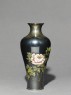 Baluster vase with poppies and tree peonies (side)