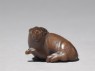 Netsuke in the form of a rabbit (front)