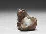 Netsuke in the form of a goat (side)