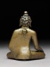 Seated figure of the Buddha (back)