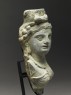 Fragmentary bust figure of the goddess Hariti (side)