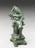 Figure of Indra, god of rain, storms, and war (oblique)
