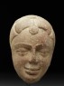 Head of a yakshi, or nature spirit (front)