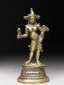 Figure of a bodhisattva, probably Manjushri (front)