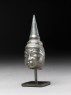 Silver head of the Buddha (side)