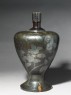 Bottle in meiping shape with orange trees (side)