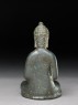 Seated figure of the Buddha (back)