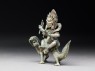 Figure of Sitajambhala on a dragon (side)