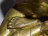 Seated figure of the Buddha with a mandala (detail)