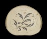 Cizhou ware pillow with leaf decoration (top)
