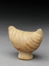 Terracotta bird whistle (oblique)