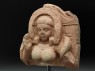 Fragment of a stele with goddess (side)