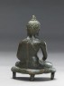 Seated figure of the Buddha (back)