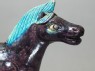Roof tile in the form of a horse (detail)