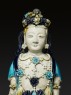 Fahua ware figure of a bodhisattva (detail)