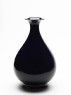 Vase with violet-blue glaze (oblique)