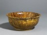 Bowl with marbled decoration (oblique)